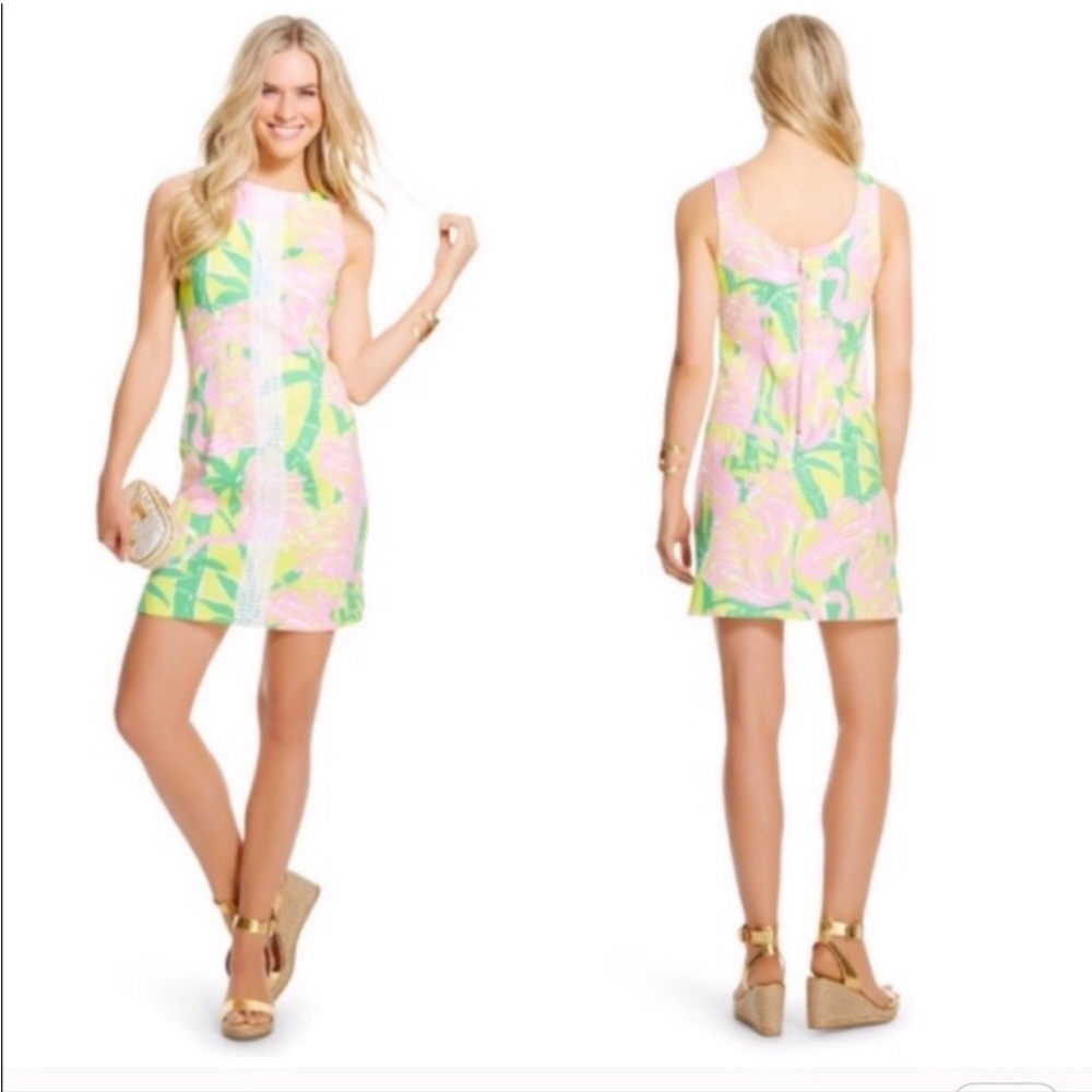 Lilly Pulitzer for Target Pink and Yellow Sleeveless Sundress